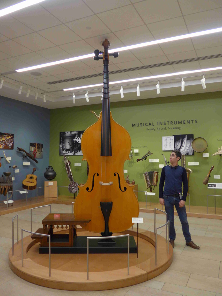 The "octobass" at the MIM